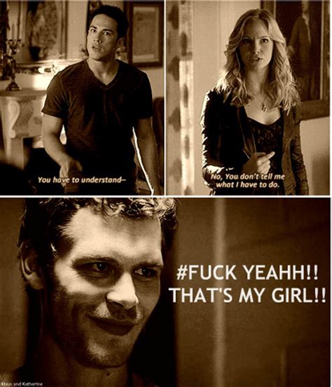 Discover and share love quotes from vampire diaries. Klaus And Caroline The Vampire Diaries Quotes. QuotesGram