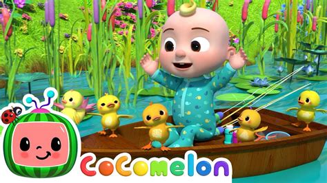 Five Little Ducks Cocomelon Furry Friends Animals For Kids