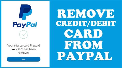 Virtual credit cards are really important especially when linked to paypal, they help us keep our real credit cards info secure and safe from the reach of malicious persons out there. how to remove Debit and credit card from paypal account - YouTube