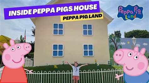 Inside Peppa Pigs House At Peppa Pig Land In Italy Youtube