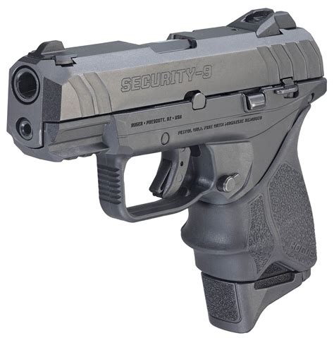 Ruger 3829 Security-9 Compact 9mm Luger 3.42″ Barrel 10+1 Black Polymer