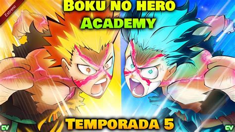 Boku No Hero Temporada 5 Fecha De Estreno Oficial Trailer 2020 Cv Youtube