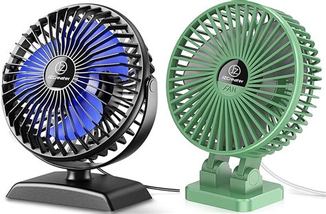 Jzcreater Usb Desk Fan Speeds Desktop Table Cooling Fan In Off
