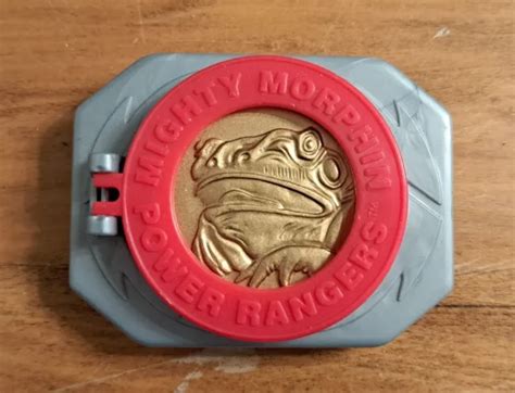 POWER RANGERS MOVIE MORPHER 3 COINS McDONALDS HAPPY MEAL TOY MMPR 1995