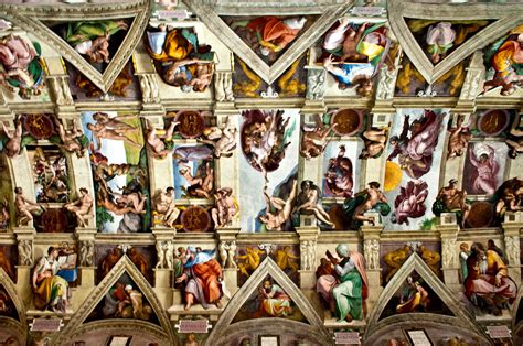 Davidlohr Bueso Took This Amazing Photo Of The Sistine Chapel Ceiling
