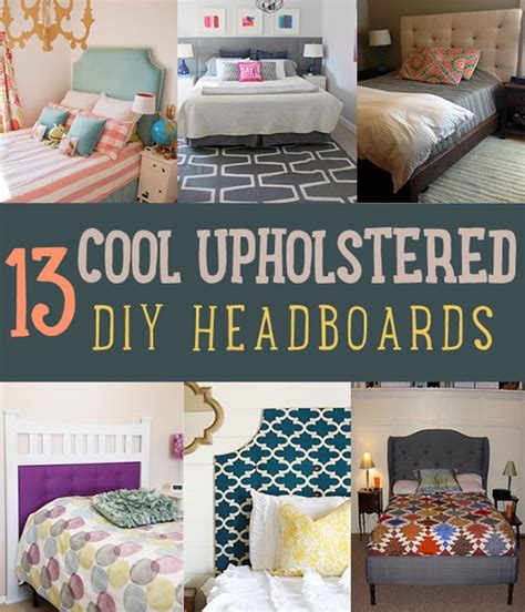 We are a participant in the amazon services llc associates program, an affiliate advertising program designed to provide a means for us to earn fees by linking to amazon.com and affiliated sites. Cool DIY Upholstered Headboards | DIY Ready