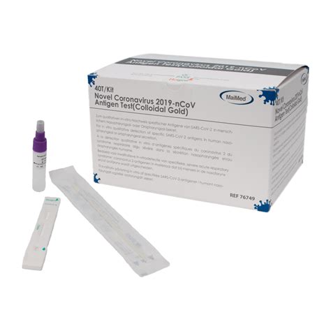 Antibody tests differ from antigen tests in that they detect the presence of proteins produced by the body in response to a previous infection. Novel Coronavirus 2019-nCoV Antigen Test(Colloidal Gold ...