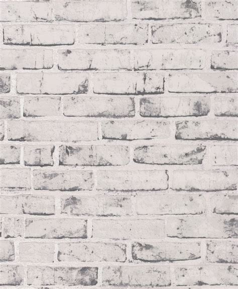 Rustic Brick By Albany Grey Wallpaper Direct