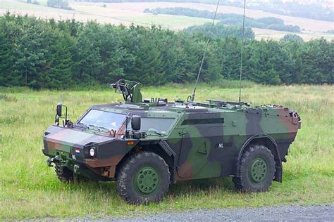 Fennek Light Armored Vehicle Wüstenfuchs Leichter Gepanzerter