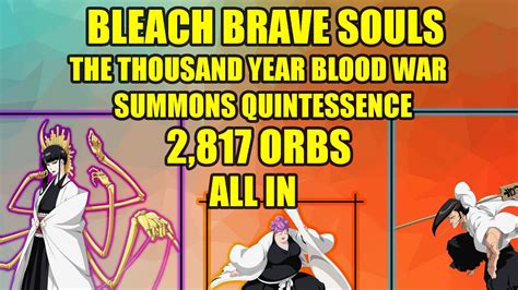 Bleach Brave Souls TYBW 8 Summons YouTube