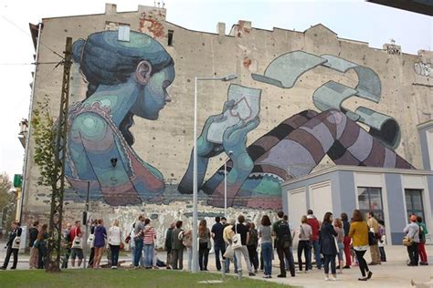 By Aryz Spain New Mural Uf Wall For Fundacja Urban Forms Lodz