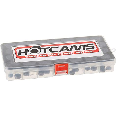 hot cams honda kawasaki suzuki yamaha 9 48mm complete valve shim kit at mxstore