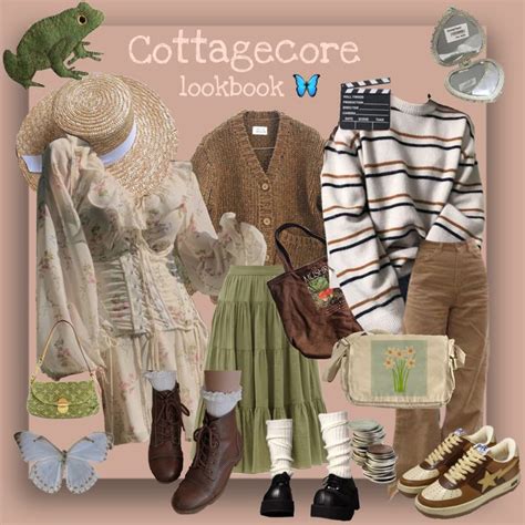 Cottagecore Lookbook In 2022 Cottagecore Lookbook Fashion Lookbook