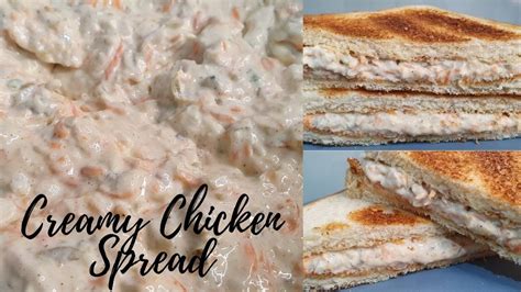 Creamy Chicken Spread Recipe Chicken Spread Sandwich Deals Cooking