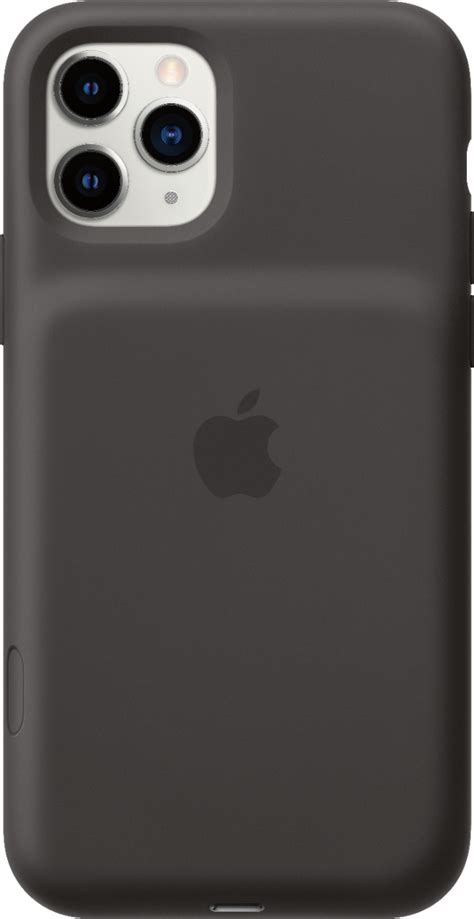 Best Buy Apple Iphone 11 Pro Smart Battery Case Black Mwvl2lla