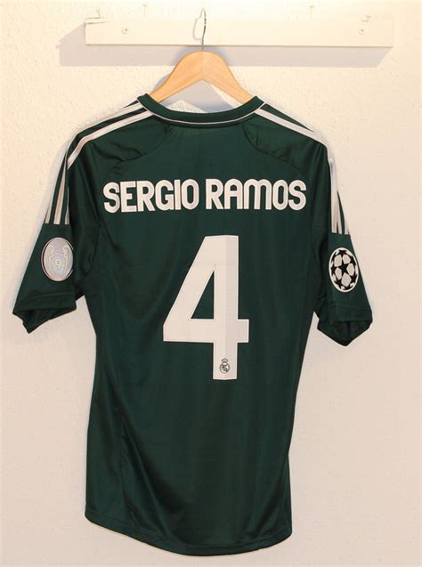 Real Madrid Ucl Away Jersey 201213 Sergio Ramos 4