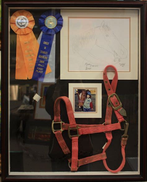 Pin by Jenny Guidry on Custom Framing | Horse memory, Horse shadow box