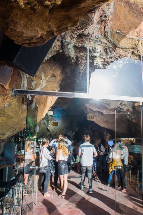 Drinks In A Cave At Cova Den Xoroi In Menorca Spain