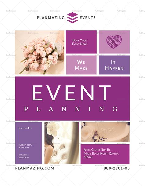 Event Planning Flyer Template Event Planning Flyer Event Planning