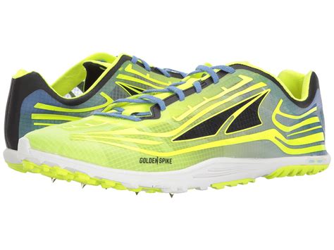 Altra Mens Golden Spike Zero Drop Athletic Trail Running Shoes Lime
