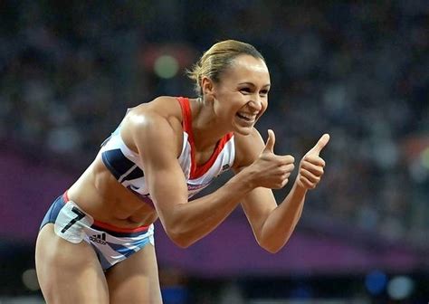 Jessica Ennis Olympic Gold Medal Winner Heptathlon Jessica Ennis