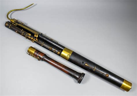 A 19th Century French Rosewood Bassoon By Triebert Of Paris 50ins