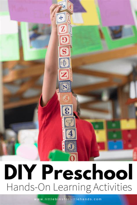 50 Fun Preschool Learning Activities Little Bins For Little Hands