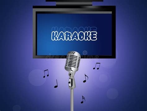 Karaoke Stock Illustration Illustration Of Music Party 37243434