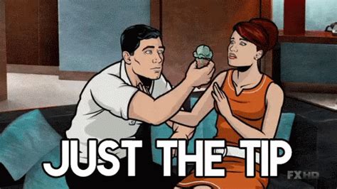 Just The Tip Archer Gifs Tenor
