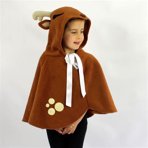 The Deer Hooded Poncho Poncho Trending Outfits