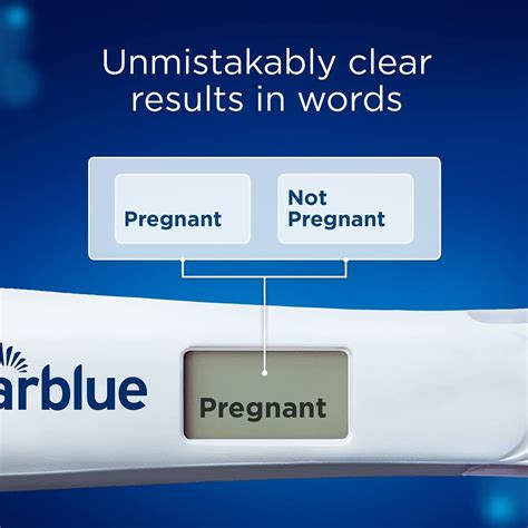 Clearblue Early Detection Pregnancy Test Digital Ultra Early 10 Miu