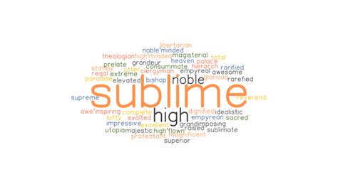 Sublime Synonyms And Related Words What Is Another Word For Sublime