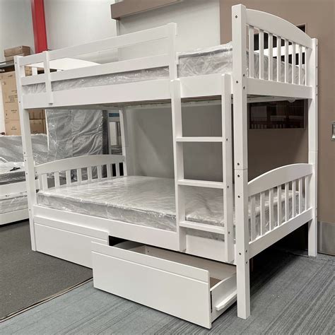 Furniture Place Nz Miki Higher King Single Bunk Bed With Drawers