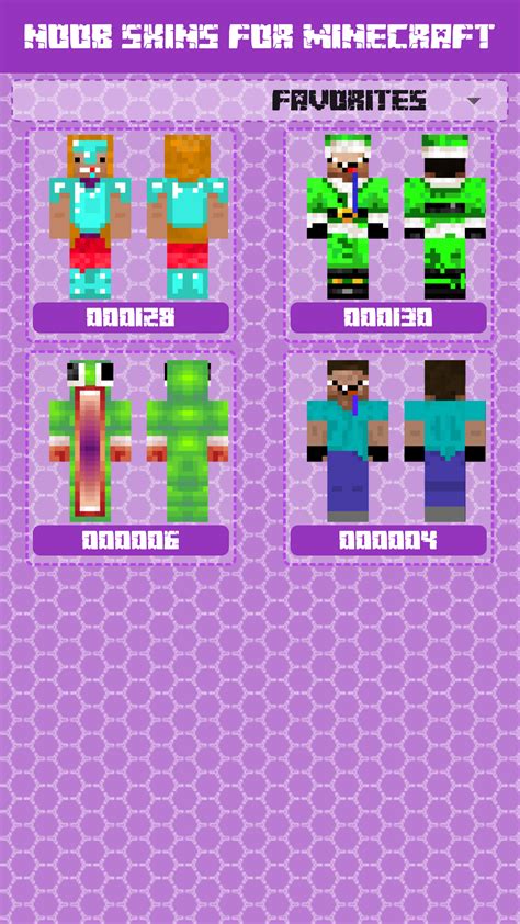 Noob Skins For Minecraft Peappstore For Android