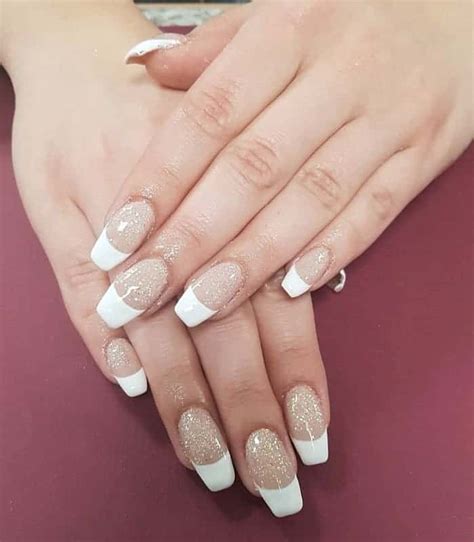 30 Top White Tip Nail Designs This Year Naildesigncode