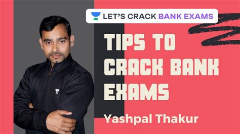 Tips To Crack Bank Exams Sbiibps Clerkpo 2020 Yashpal Thakur
