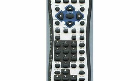 audiovox dvd player remote