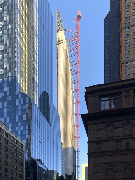 111 West 57th Streets Terracotta Envelope Reaches Steel Crown In