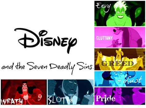 Disney Villains And The Seven Deadly Sins Poor Unfortunate Souls