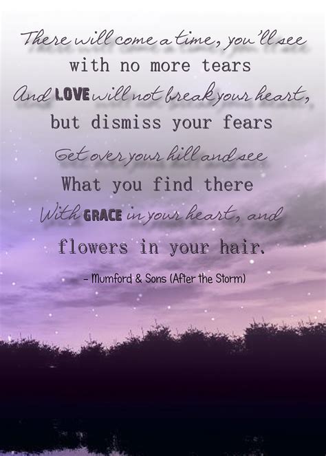 Love Will Not Break Your Heart My Favorite Lyrics From Mu Flickr