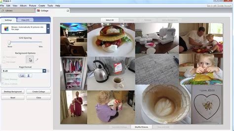 Create A Photo Collage In Picasa YouTube