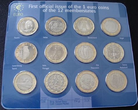 Europe Annual Coin Sets From Various Euro Countries 8 Different Sets