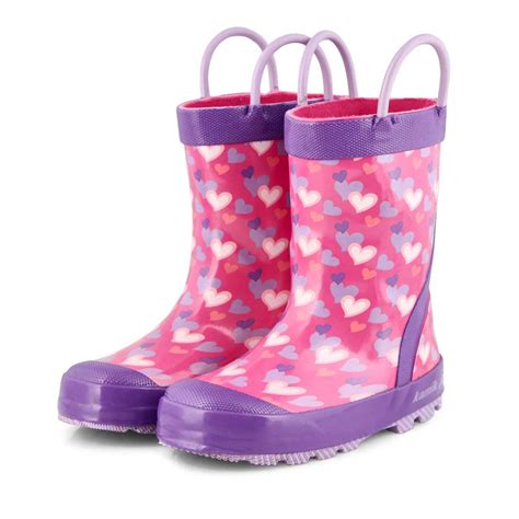 Kamik Girls Lovely Rain Boot Pink