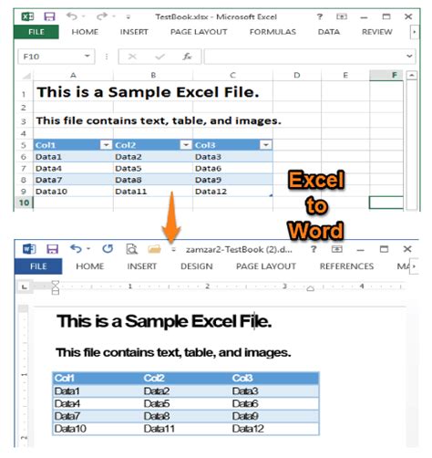 Convert Excel To Word Online Free With These 4 Websites