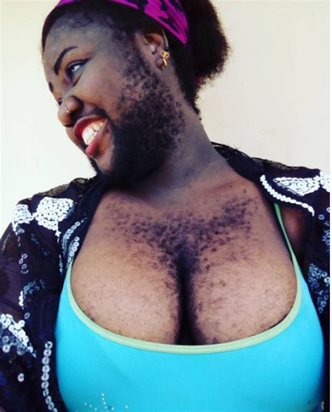 Nigerias Hairiest Woman Queen Okafor Releases Se Xy New Photos Gistlogg