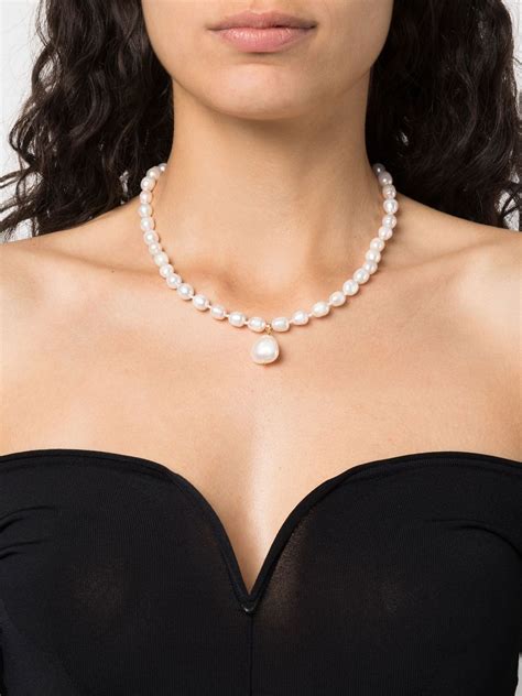 Kate Spade Pearl Play Necklace Farfetch