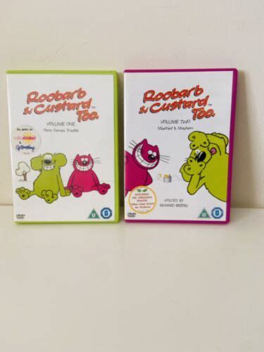 Roobarb And Custard Volumes 1 And 2 Dvd 2006 5060002835371 Ebay