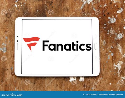 fanatics sports retailer logo editorial stock image image of clothes brands 120126584