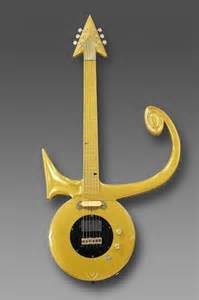 Prince Guitar In Shape Of Love Symbol Current Price 0