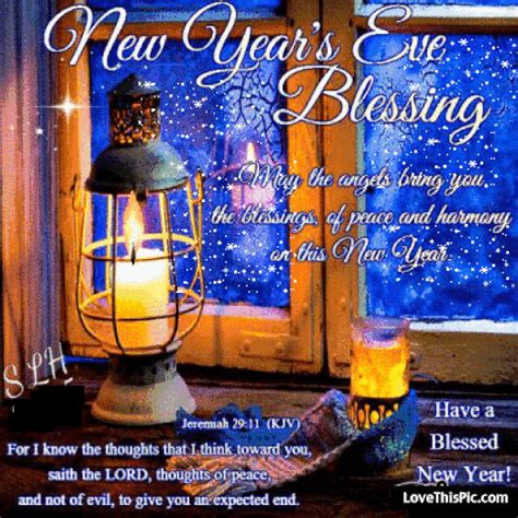 New Years Eve Blessings Gif Quote Pictures Photos And Images For